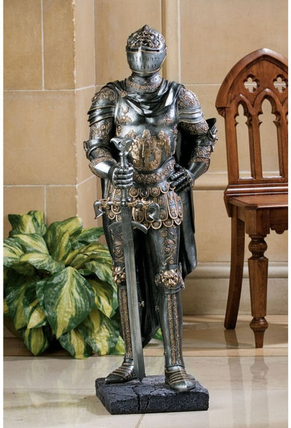 Kings Guard Sculpture Knight Replica large scale Three Feet tall